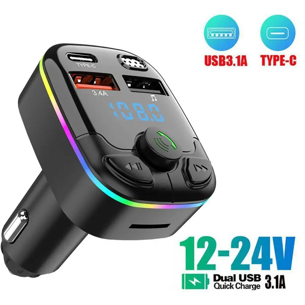 Fm Transmitter - Adaptateur émetteur FM sans fil pour