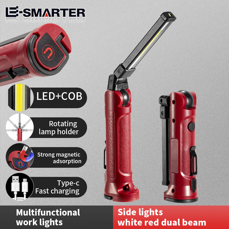 Car Accessories Hanging - Lampe de travail LED COB, Rechargeable,