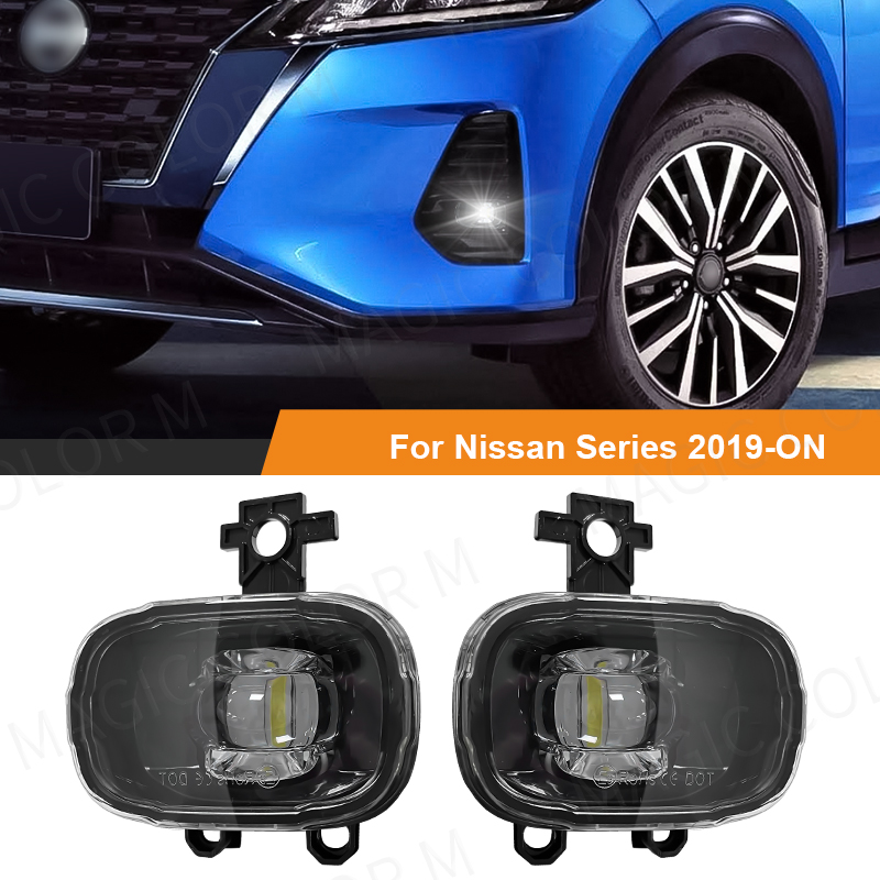 Car Accessories Nissan Xtrail - Phares antibrouillard blancs pour voiture, lumières