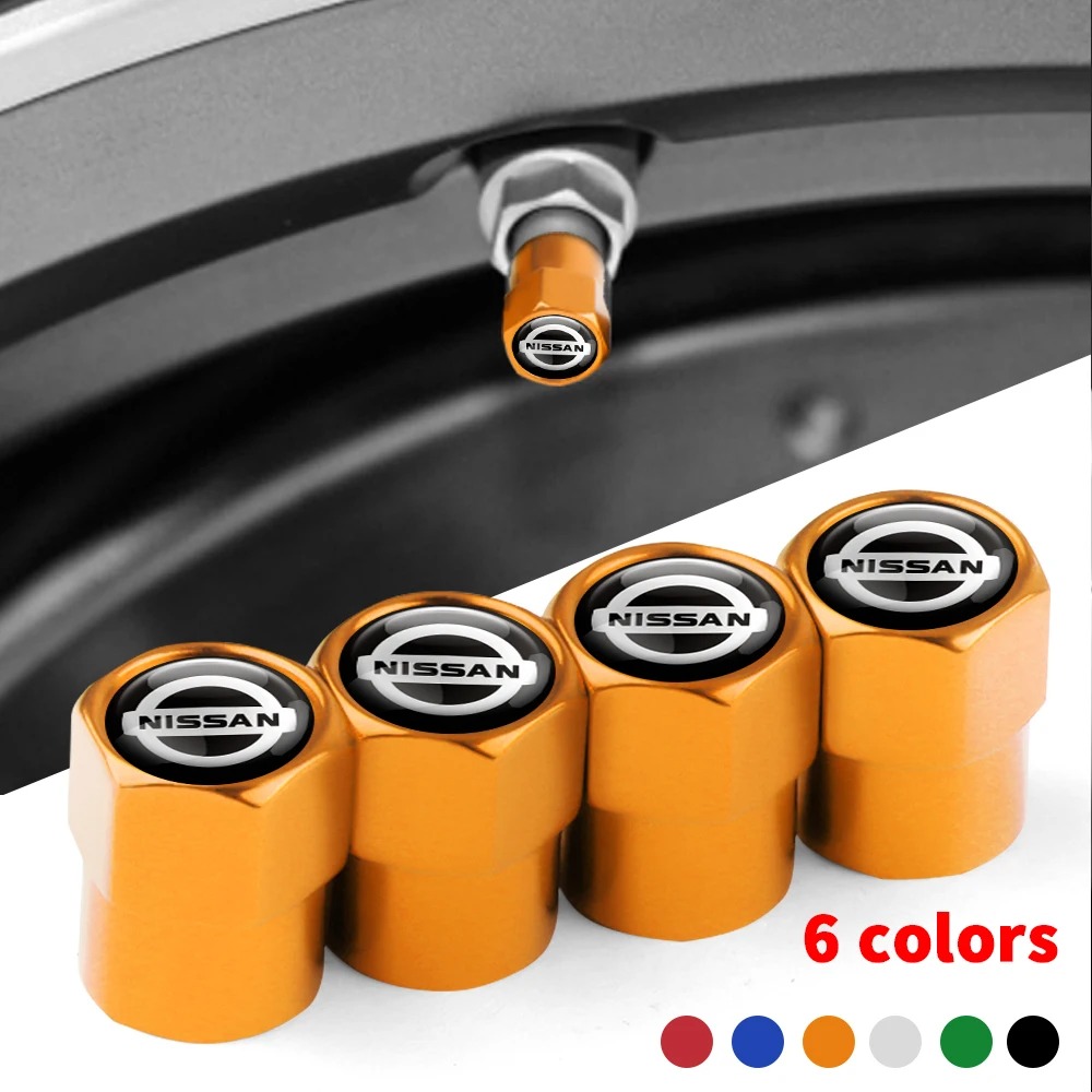 Car Accessories Nissan Xtrail - Capuchons de valve de pneu en