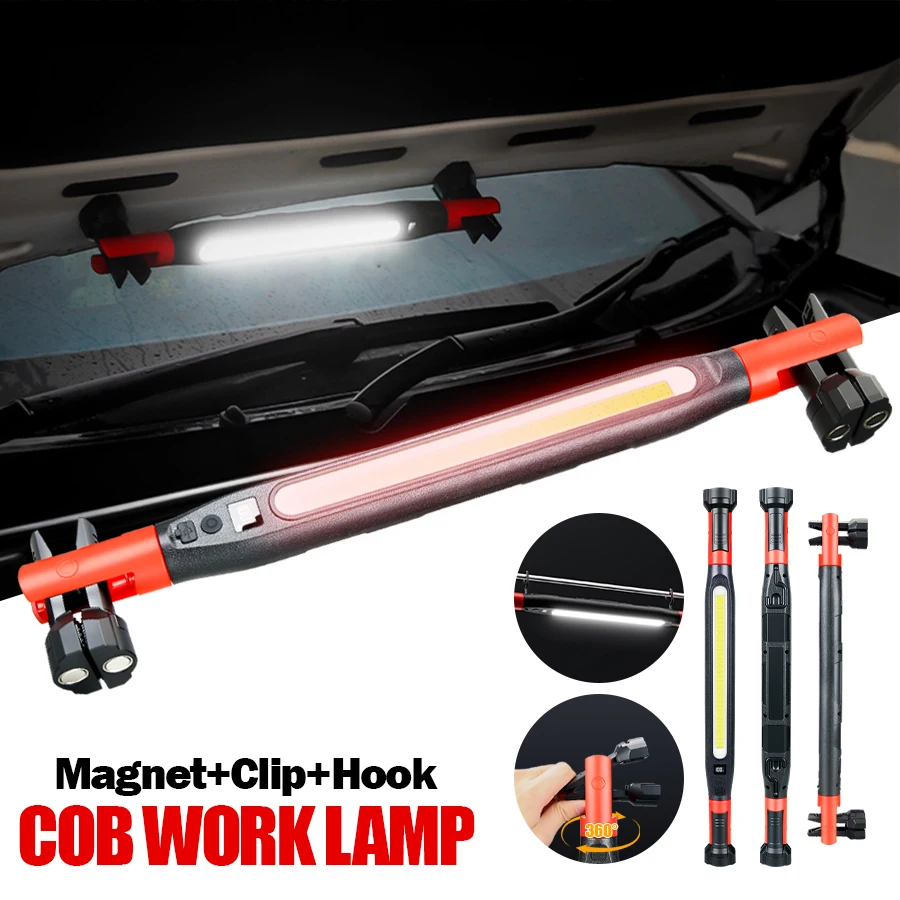 Lampe de travail LED rechargea - Car Accessories Hanging avis et prix