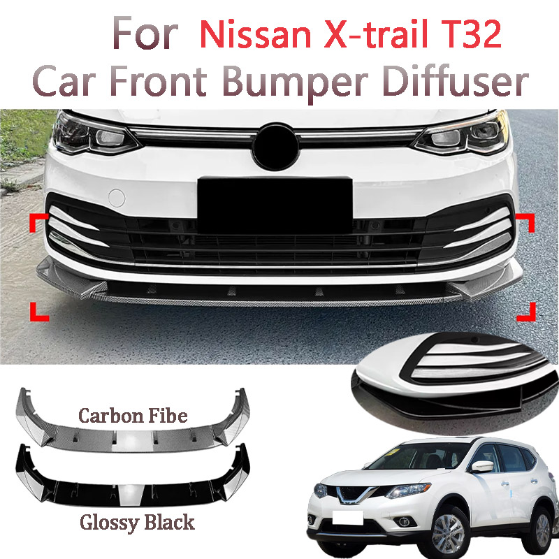 Pare-choc avant noir brillant  - Car Accessories Nissan Xtrail avis et prix