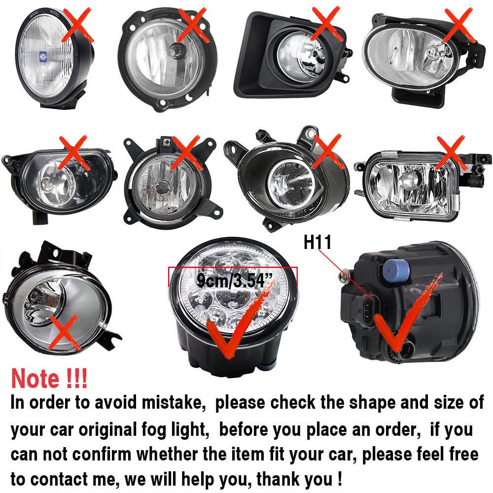 Feux antibrouillard LED, feux  - Car Accessories Nissan Xtrail avis et prix