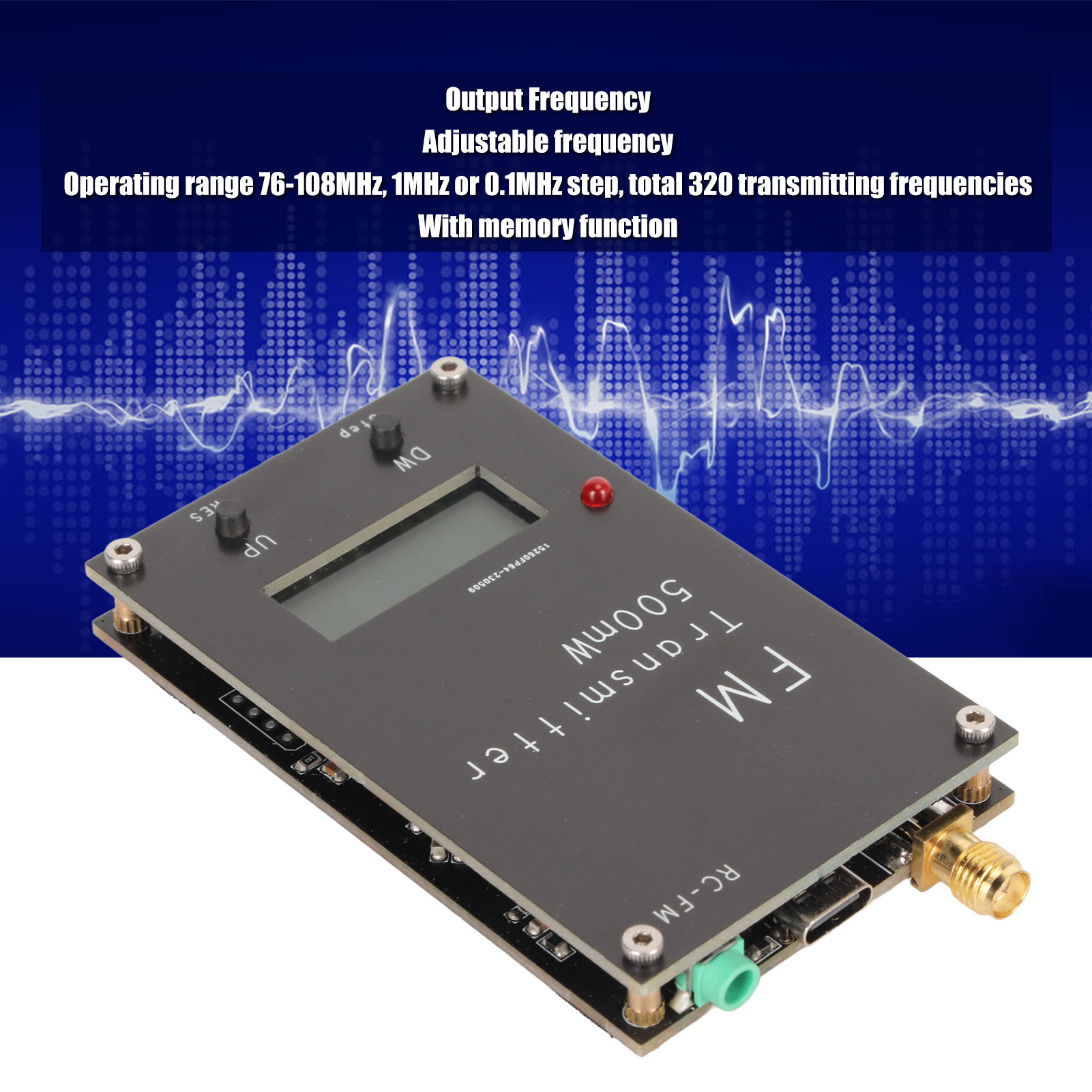 Émetteur FM stéréo avec port U - Fm Transmitter avis et prix
