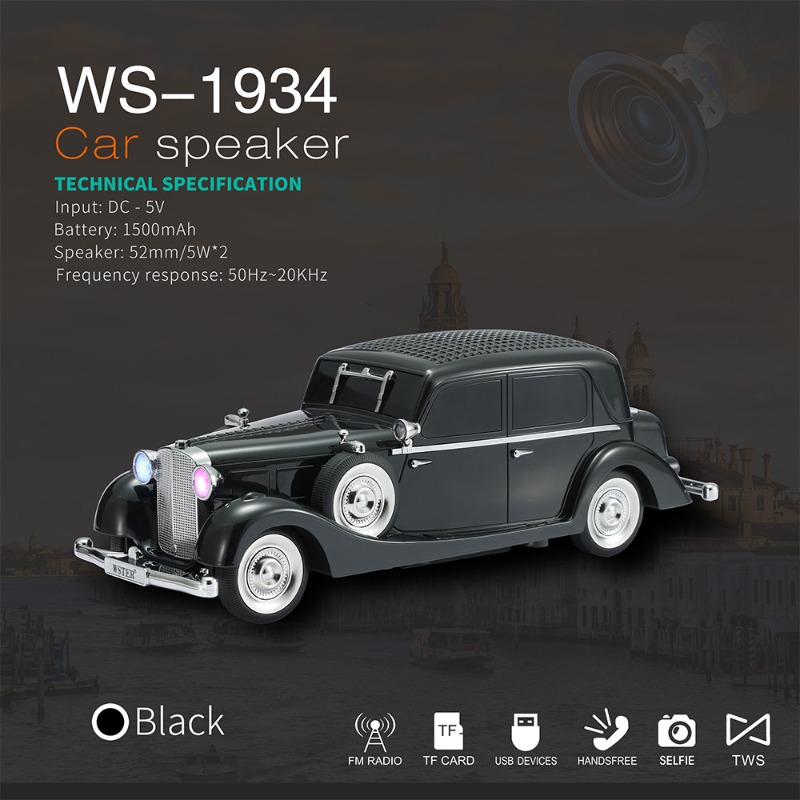 WS-1934 sans fil voiture forme - Car Accessories Amazon avis et prix