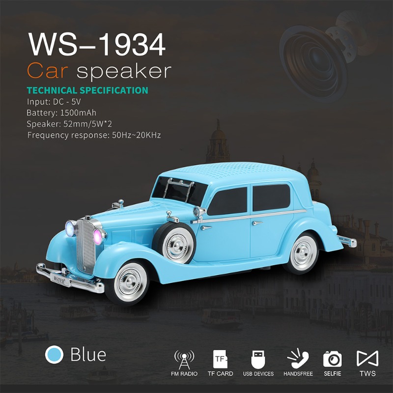 WS-1934 sans fil voiture forme - Car Accessories Amazon avis et prix