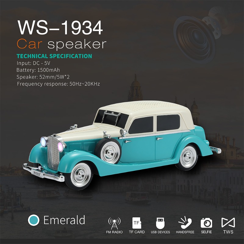 WS-1934 sans fil voiture forme - Car Accessories Amazon avis et prix